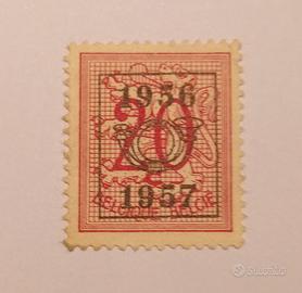 Francobollo Raro Belgio 20 Fr