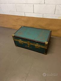 Baule Vintage con chiave funzionante