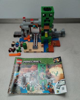 Lego Minecraft La Miniera del Creeper 21155