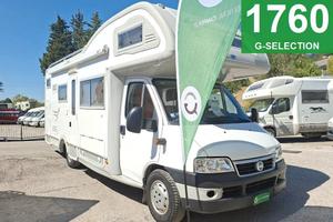 CAMPER ARCA DUCATO MANSARDATO 7 POSTI DINETTE LETT