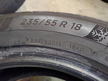 MICHELIN INVERNALI 4 GOMME 235 55 18 AL 85/90%