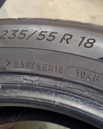 MICHELIN INVERNALI 4 GOMME 235 55 18 AL 85/90%