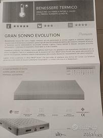 Materasso gran sonno evolution