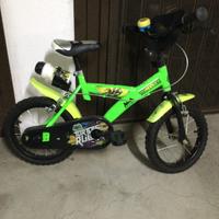 Bicicletta bambino 5-7 anni Tartarughe Ninja 14”