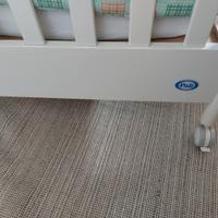 Lettino Pali Ciak Bianco comprensivo di Materasso