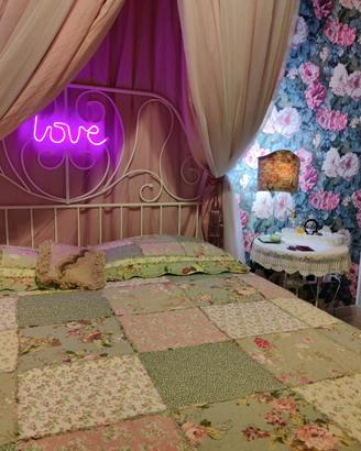 Camera da letto shabby chic