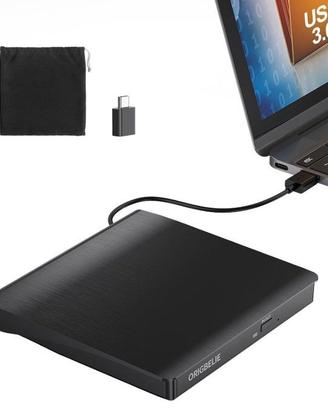 Masterizzatore DVD Esterno, USB 3.0 Type-C CD/DVD 