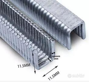 Clip - graffe U506 x insaccatrici, clippatrici