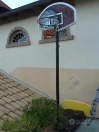 Due canestri basket a colonna