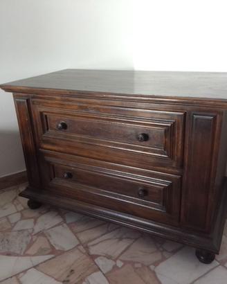 Mobiletto tv in massello