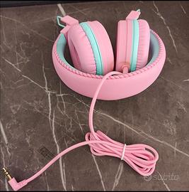 Cuffie iclever per bambina nuove con scatola