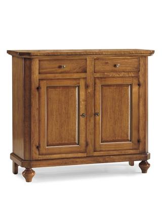 Credenza due ante con piedi a cipolla