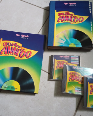 Raccolta cd audio quei favolosi anni 60