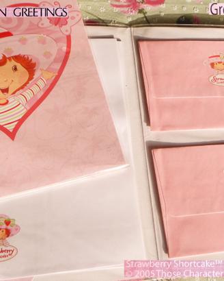 🍓 VINTAGE Fragolina Dolcecuore Strawberry Carta💌