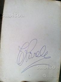 Cartolina Tiziana Rivale con autografo
