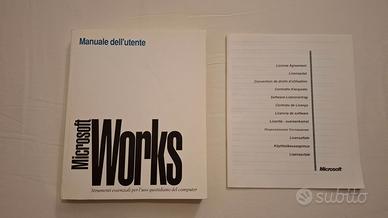 Microsoft Works 3.0 Software vintage da collezione