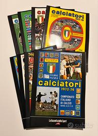 Lotto 8 Album Panini Calciatori Gazzetta (1970/78)
