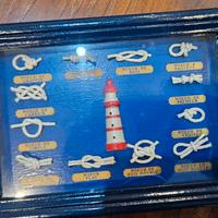 Quadretto con nodi marinari