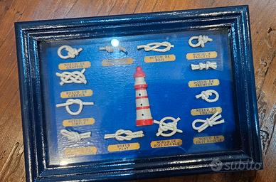 Quadretto con nodi marinari