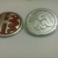 Borchie coprimozzo Alfa Romeo epoca - varie misure