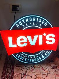 Levi’s insegna luminosa vintage
