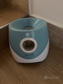 lanciatore automatico di palline per cani