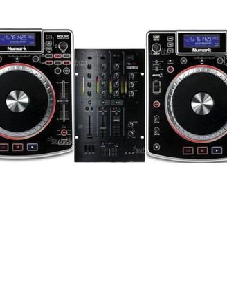 Numark NDX800 + MIX DJ PROFESSIONALE+ FLIGHTCASE