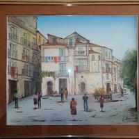  Quadro dipinto su tela di Lucio Barci -  Cosenza 