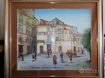  Quadro dipinto su tela di Lucio Barci -  Cosenza 