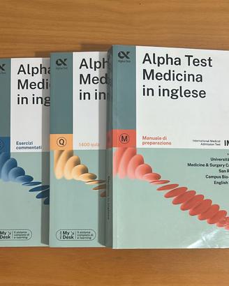 IMAT medicina Inglese libri preparazione TEST