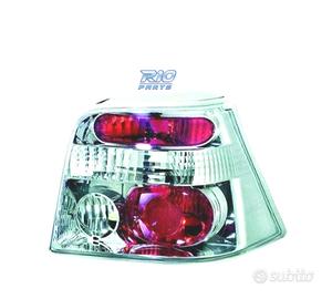 FANALI VOLKSWAGEN VW GOLF 4 97-04 CROMATI ALOGENA