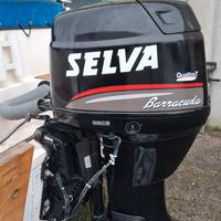 motore fuoribordo  4 tempi selva 40/50 cv
