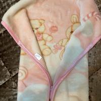 Coperta zip neonata