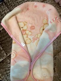 Coperta zip neonata