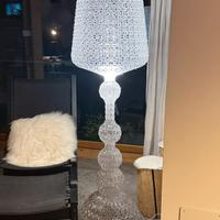 Lampada simil Kabuki trasparente 166cm