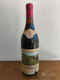 Vino rosso Nebbiolo Bricco della Cicala 1969