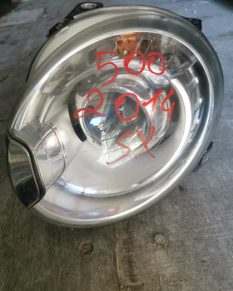 Copia fanalini anteriori FIAT 500 restyling XENON