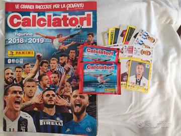 album + figurine Calciatori Panini 2018-2019