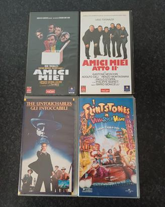 4 VHS - Film originali - lotto unico a solamente