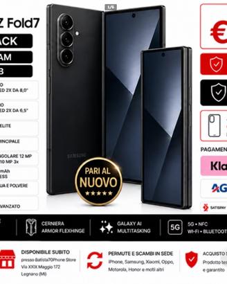 Samsung Galaxy Z Fold7 Jetblack 12/256 GB