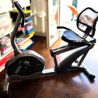 Cyclette con schienale