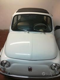 📌 Fiat 500 F 1966 – Targa FI originale
