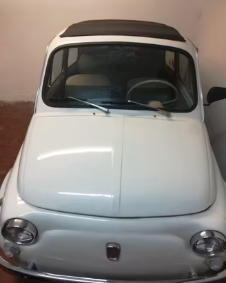 📌 Fiat 500 F 1966 – Targa FI originale