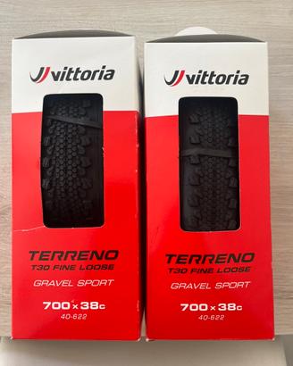 Coppia copertoni gravel vittoria terreno t 30