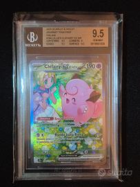Pokemon Clefairy 184 ita BGS 9.5 Gem Mint