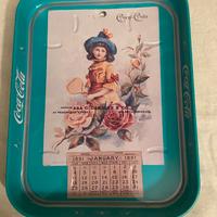 vassoio rettangolare Coca-Cola da collezione
