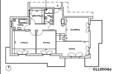 Quadrilocale via leonardo da vinci