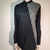 Tokuno Shima asymetric cotton shirt Large