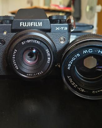 Fujifilm X-T3 + obiettivi