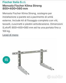 Mensola fisher condizionatori